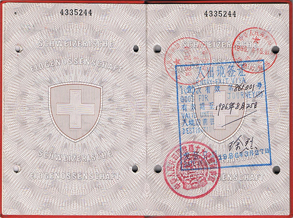 Passeport gb